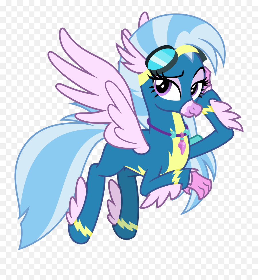 Hippogriff Hippogriff Wonderbolt - Mlp Silverstream Wonderbolt Emoji,