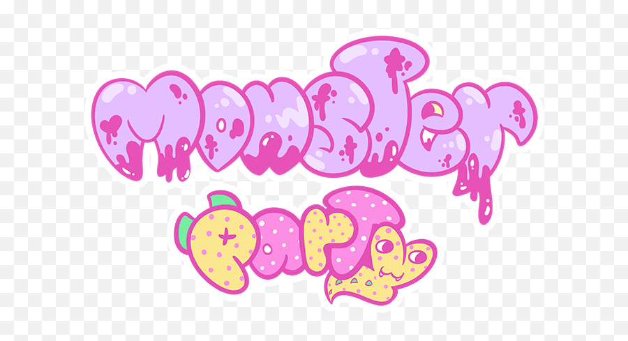 Monster Party Cafe Opens In Japan - Dot Emoji,Furcadia List Of Emoticons