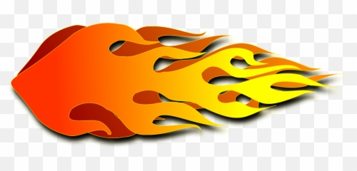 Car Flames Png Free Png Images - Rocket Flames Clipart Emoji,Flamme Emoji Png