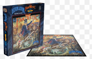 Captain Fantastic Puzzle - John Elton Captain Fantastic And The Brown Dirt Cowboy Jigsaw Emoji,Rolling Tumbleweed Emoticon