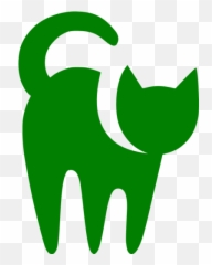 Green Cat Icon - Cat Icon Aesthetic Brown Emoji,Show Images Of Green Cat Emojis And Their Meanings