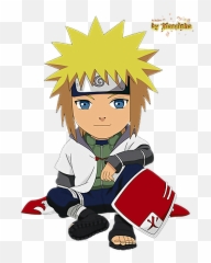 Minato Sticker - Minato Chibi Png Emoji,Minato Emoji