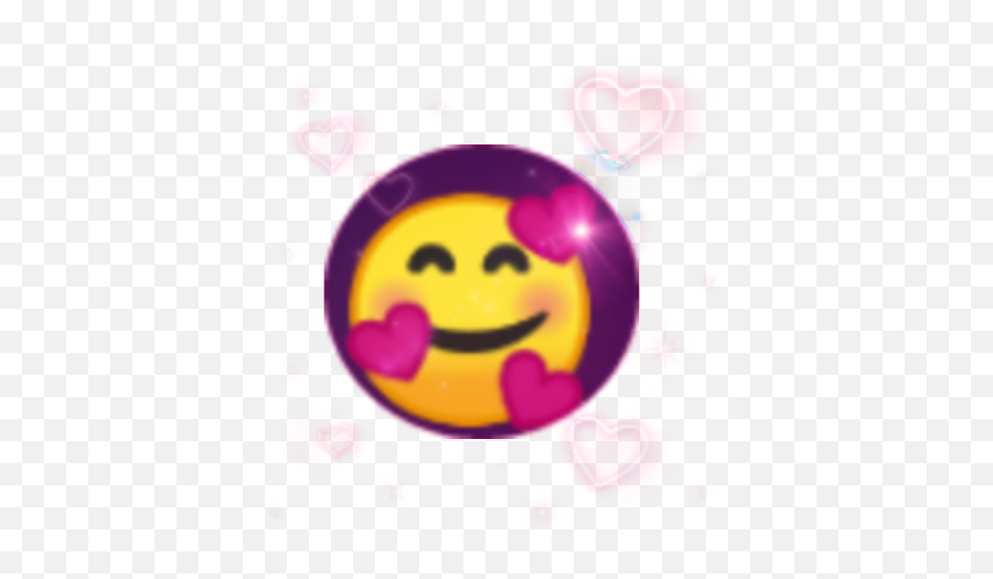 Emoji Happy Inlove Hearts Sticker - Happy,On Cloud Nine Emoji