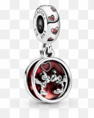 Disney Mickey Mouse Minnie Mouse Love - Pandora Mickey And Minnie Charm Emoji,Higs And Kisses In Facebook Emoticon
