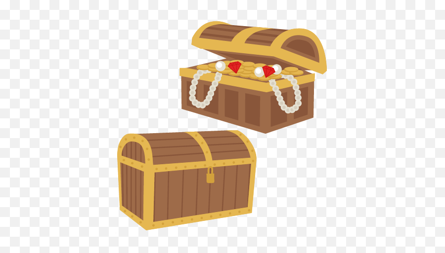 Treasure Chest Clip Art Free 2 - Cute Treasure Chest Clipart Emoji,Treasure Emoji