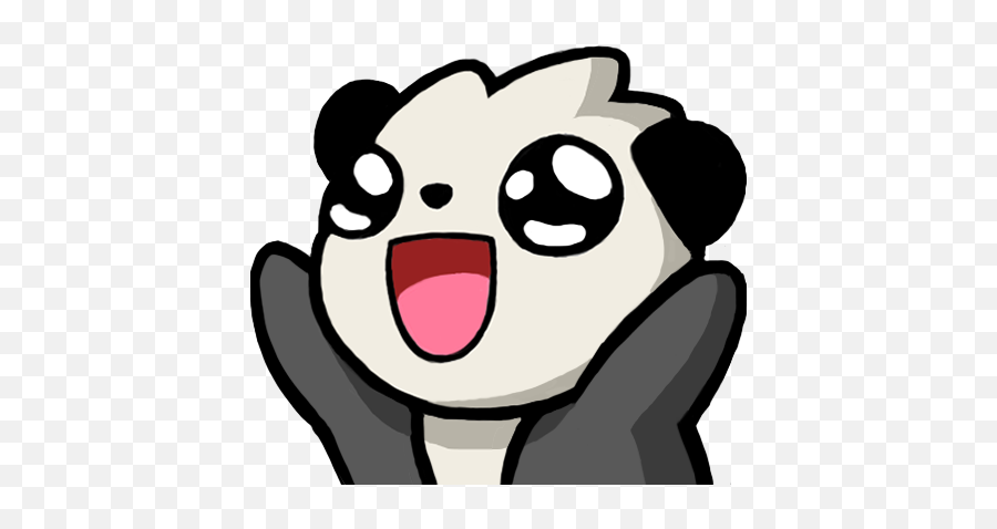 Bahroo Twitch Emotes - Happy Panda Discord Emoji,Orgasm Emoji