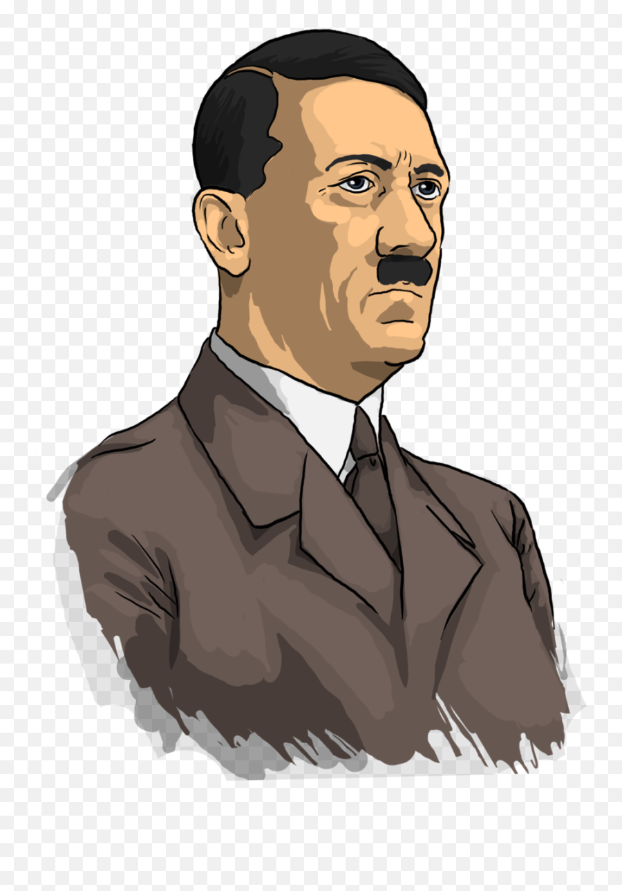 Adolf Hitler Png High Quality - Adolf Hitler Cartoon Png Emoji,Hitler Emojis Download