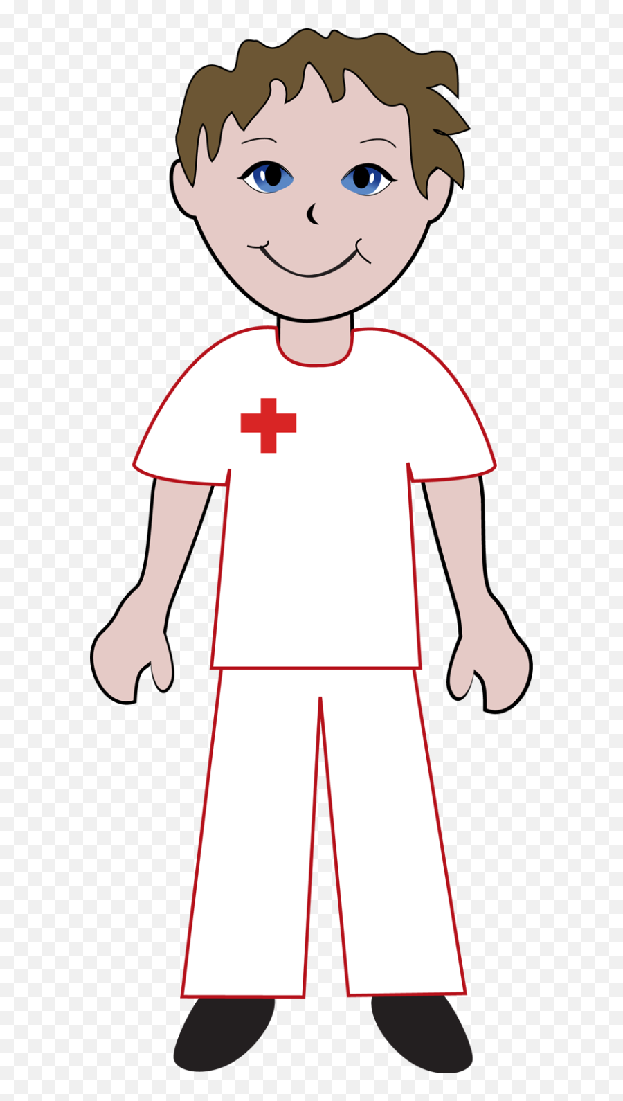 Doctors And Nurses - Male Nurse Drawing For Kids Emoji,Nurse Emoticon