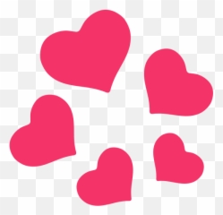 Revolving Hearts - This Fun Piece Of Art Was Created With Android Heart Emoji Transparent,Douche Emoji