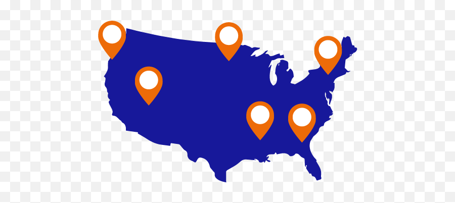 Grants And Partnerships - Usa Simple Map Emoji,Clipart No Backs Transparent .png Format Emoticons