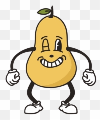 Svg De Pera Con Fondo Transparente - Happy Emoji,Emoji Animae Maker