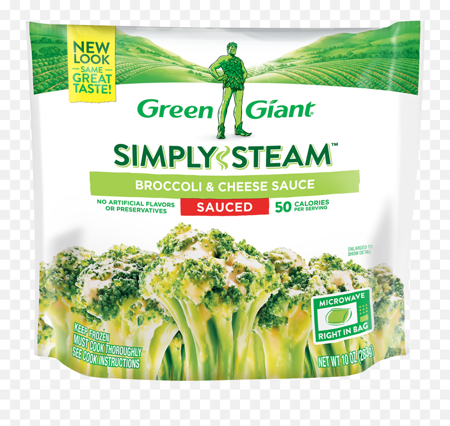 Green Giant Simply Broccoli - Green Giant Broccoli Rice And Cheese Emoji,Jolly Green Giant Emoticon