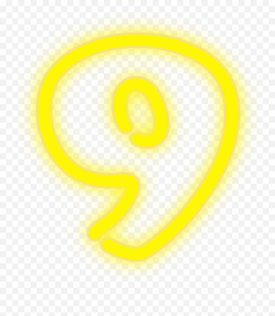 Neon Number 9 Clipart Free Download Transparent Png - Language Emoji,Neon Emoji