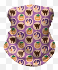 Classic Neck Gaiters Accordion Face Masks And More Lookhuman - Paw Emoji,Miser Emoticon