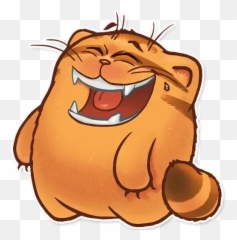Orange Meow Whatsapp Stickers - Manool Telegram Stickers Emoji,Meow Emoji
