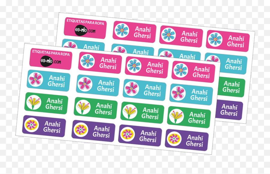 Etiquetas Para Ropa Con Diseño - Esmio Etiquetas Super Emoji,Plancha Emojis