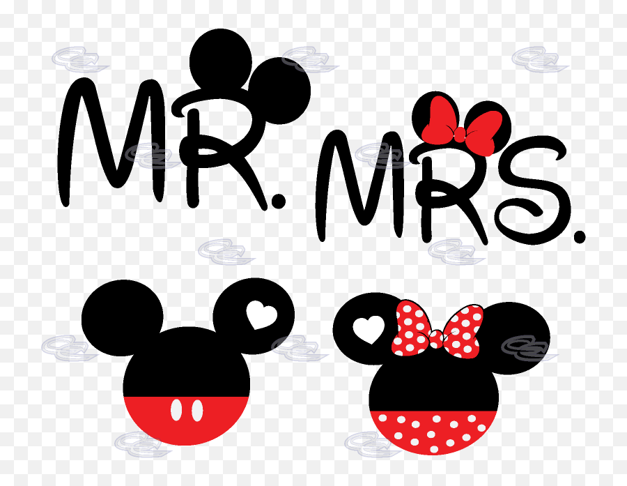 Free Mickey Silhouette Shirt Download Free Clip Art Free - Mr Y Mrs Mickey Mouse Emoji,Disney Emoji Shirt