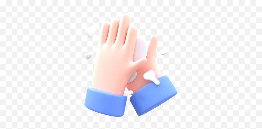 Premium Wash Hand 3d Illustration Download In Png Obj Or Emoji,Hand Keyboard Emoji