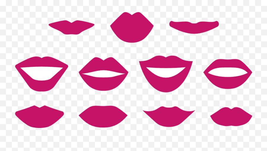 Lips U2013 Kiss - Free Svg Files Svgheartcom Emoji,Fish Lips Emoji