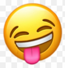 Crazy Happy Emoji Sticker,Self Made Emoji