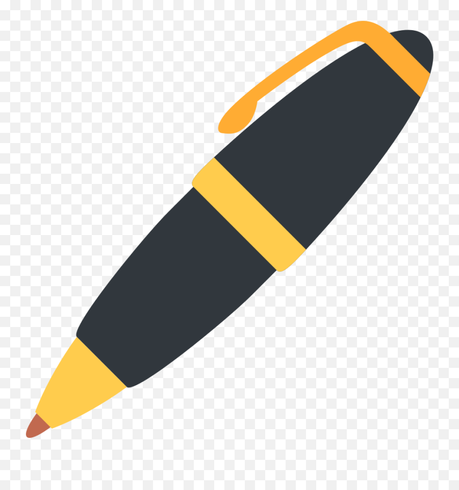 Pen Emoji Meaning With Pictures - Meaning,Pencil Emoji