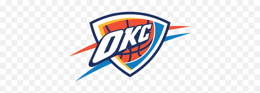 Okc Thunder Logo Png - Oklahoma City Thunder Emoji,Okc Thunder Emoji