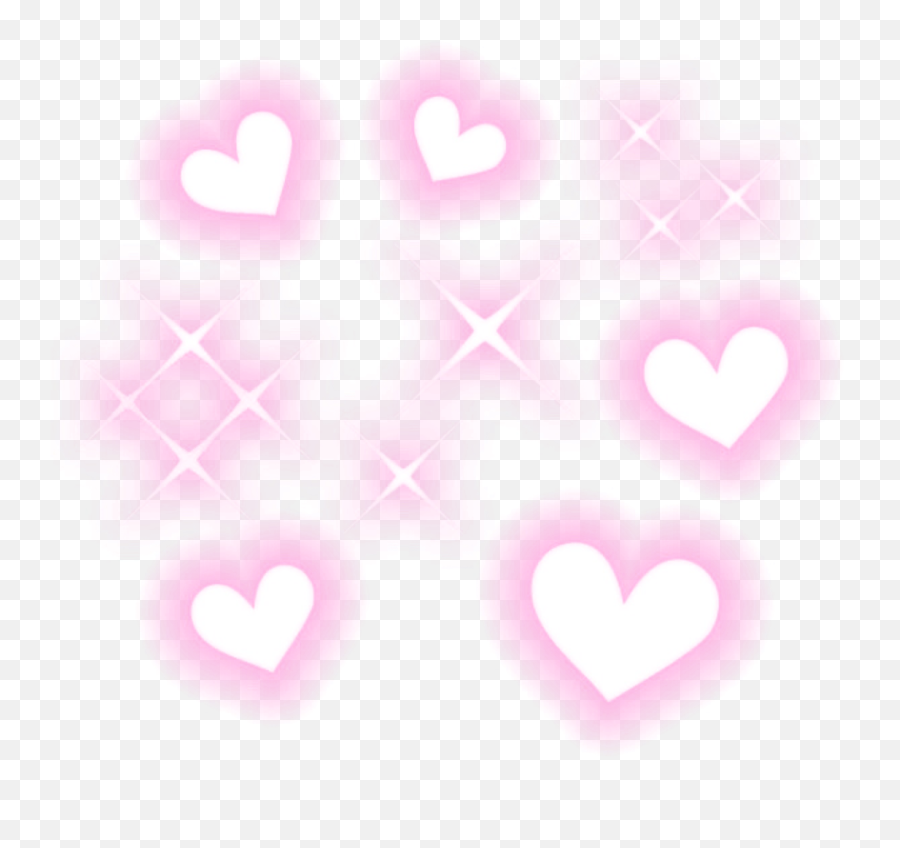 Download Aesthetic Pink Hearts Png Png U0026 Gif Base - Girly Emoji,:3c Emoji