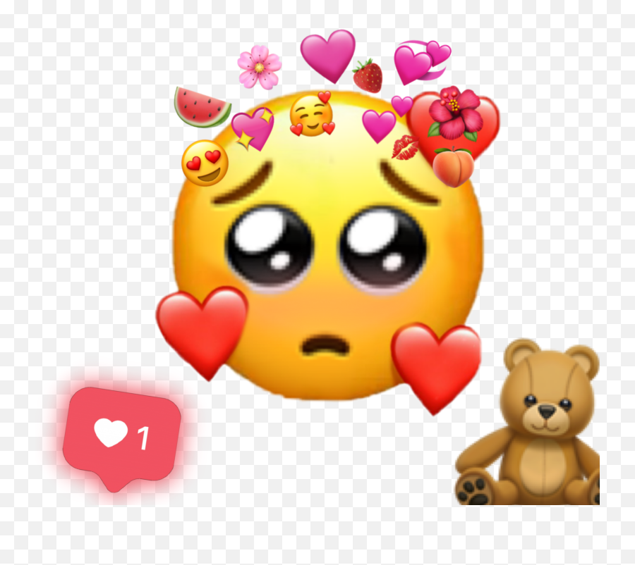 Momday Sticker - Apple Emoji,Teddy Bear Emoticon Text