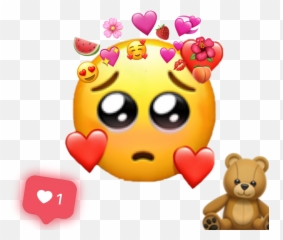 Momday Sticker - Apple Emoji,Teddy Bear Emoticon Text