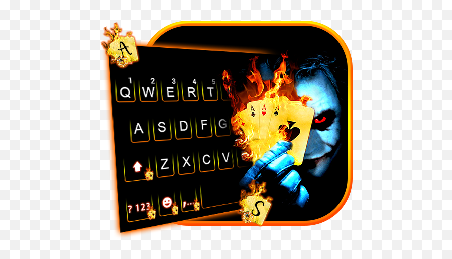 Scary Poker Keyboard Theme - Ravan Hu Mei Ram Nahi Emoji,Sharingan Emoji Copy And Paste