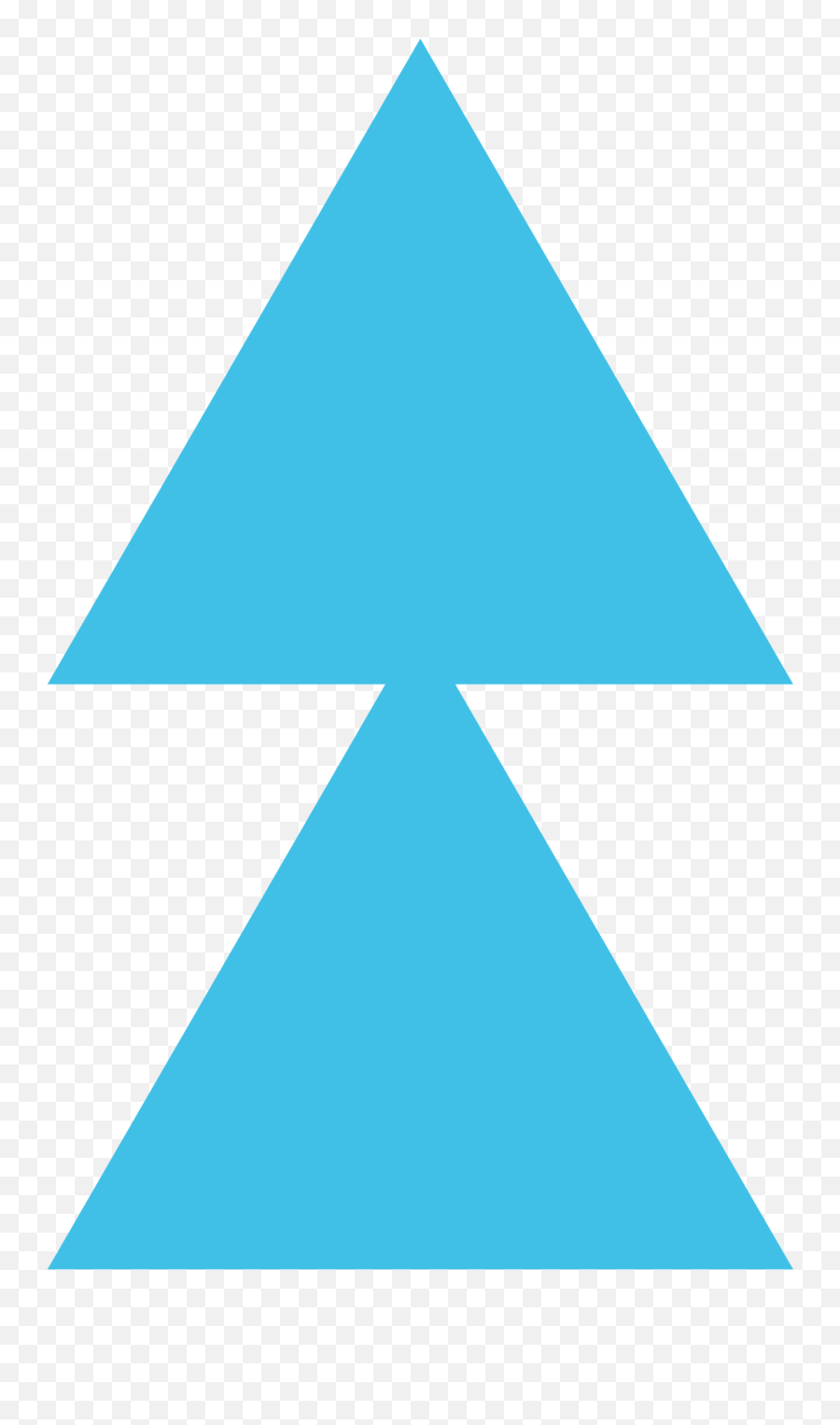 Emoji U23eb - Vertical,Triangle Emoji