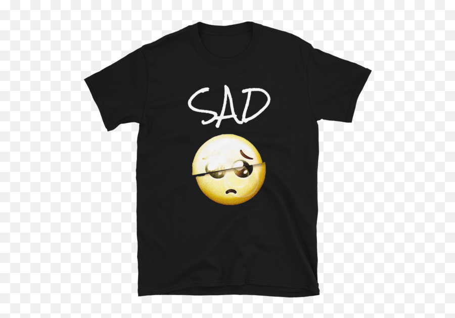Short - Sleeve Unisex Tshirt Sad Emoji,Pound It Emoji