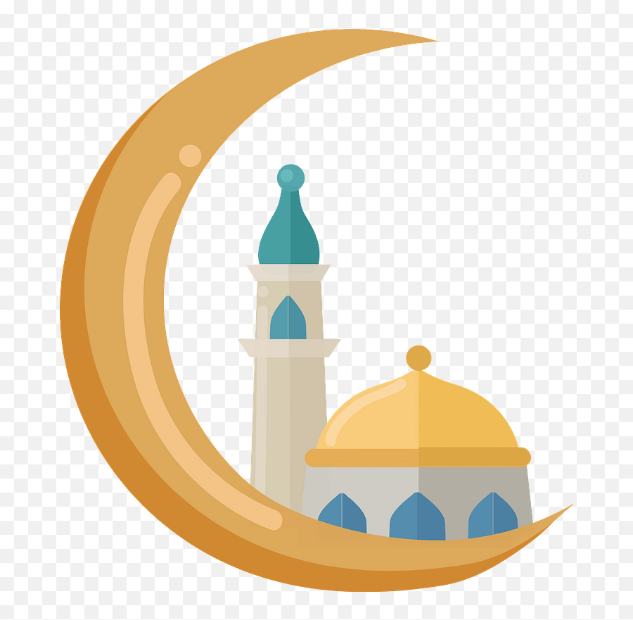 Ramadan Moon Clipart - Ramadan Clipart Emoji,Ramadan Emoji