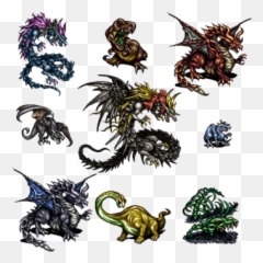 Final Fantasy Vi Characters - Final Fantasy Vi Emoji,Final Fantasy 6 Emotions