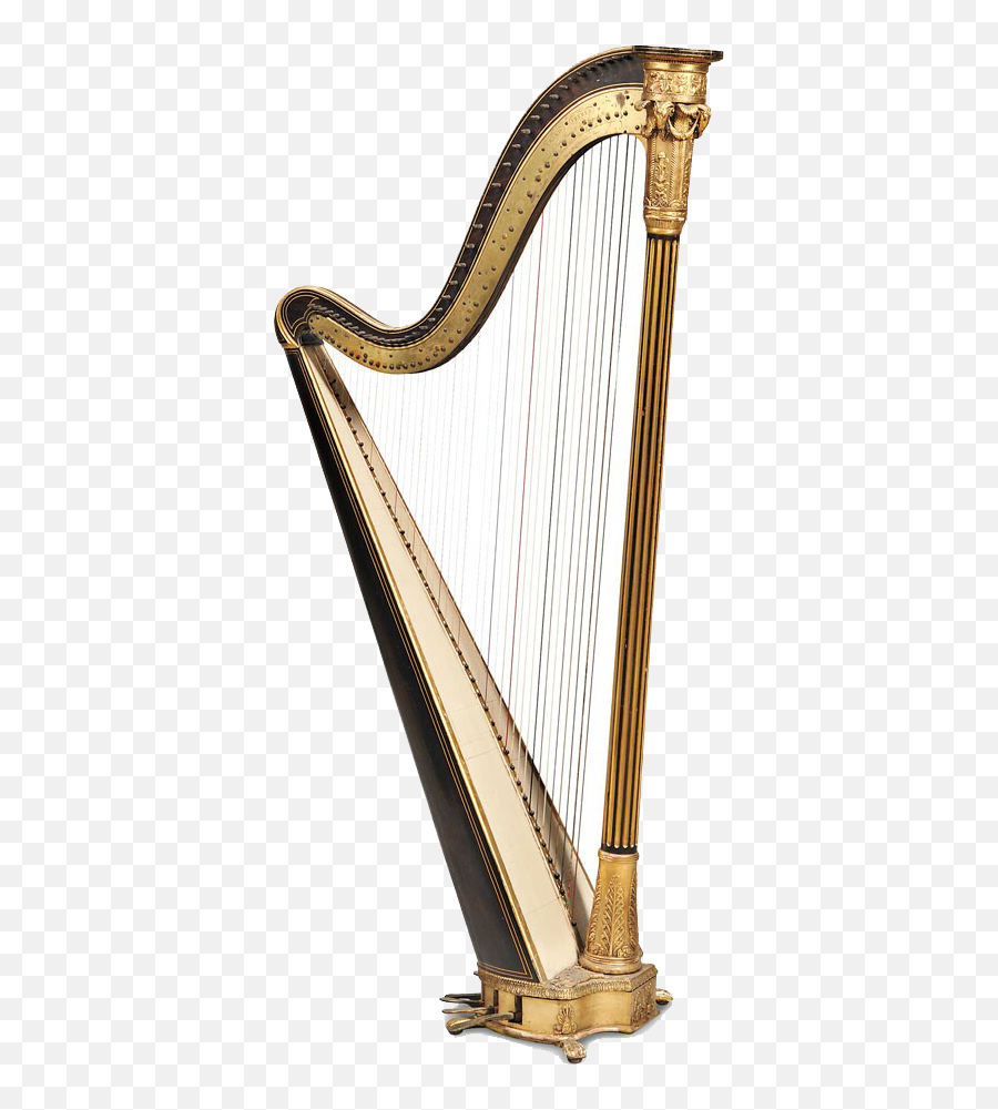 Harp Clipart Full Size Harp Full Size - Harp Flute Emoji,Irish Harp Emoticon