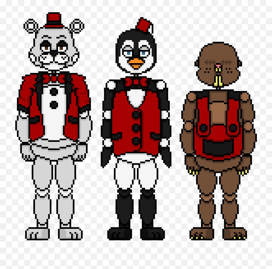 Pixel Art Gallery - Fan Game De Fnaf Emoji,Who Is The Baby From The Babyrage Emoticon