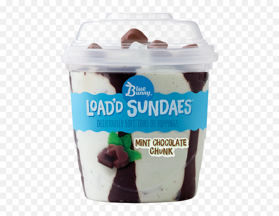 Ice Cream - Blue Bunny Load D Sundae Strawberry Shortcake Emoji,Ice Cream Mint Emojis