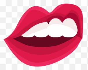 Female Mouth Expression Icon - Lip Care Emoji,Squiggly Mouth Emoji