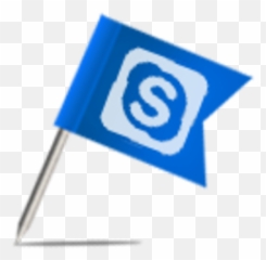 Skype Flag Free Images At Clkercom - Vector Clip Art Clip Art Emoji,Skype Emoticons Art