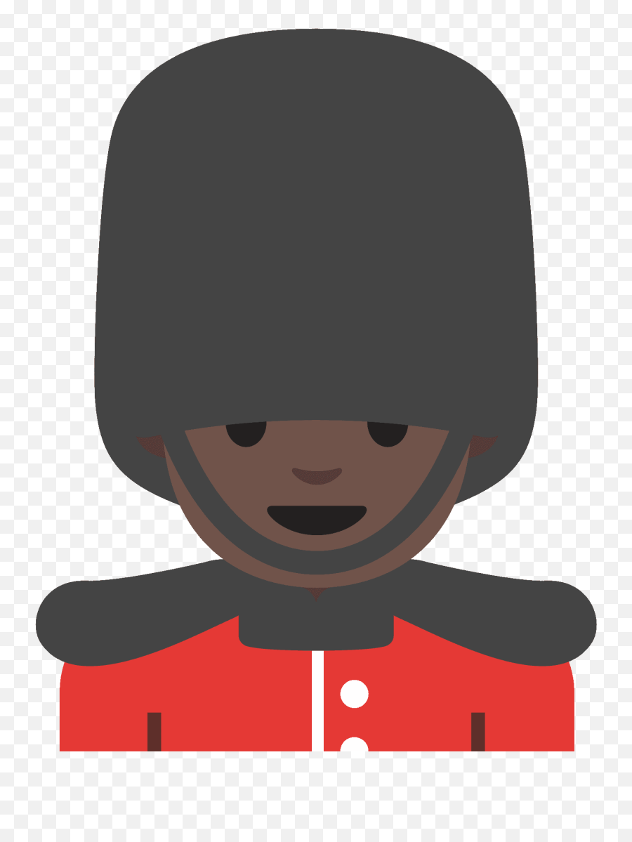 Guard Emoji Clipart - Bearskin,Bowl Cut Emoji