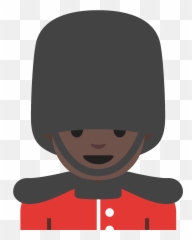 Guard Emoji Clipart - Bearskin,Bowl Cut Emoji