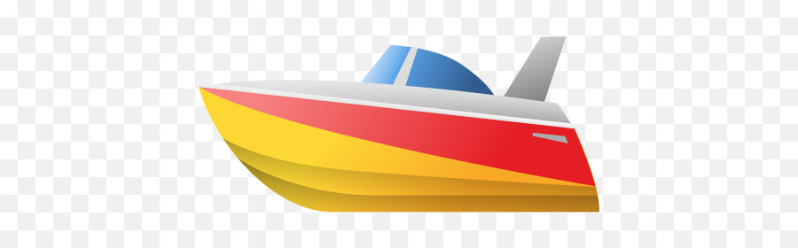 Speedboat Icon - Speedboat Icon Emoji,Boat Emoji Pnh