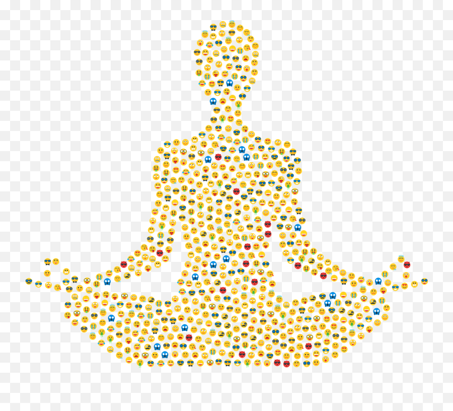 Yoga Emoji Smileys - Free Vector Graphic On Pixabay Design,List Of Emoticons