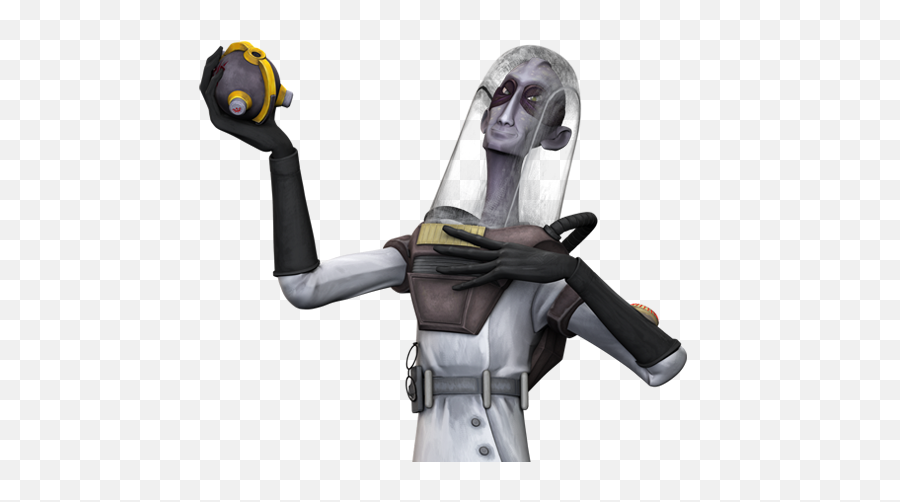 Ec 03 - Dr Vindi Clone Wars Emoji,Alien With No Emotion Faxcimilie Of Human