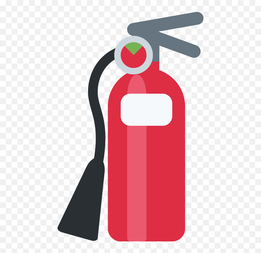 Fire Extinguisher Emoji Clipart - Fire Extinguisher Emoji,Twitter Emojis Fire