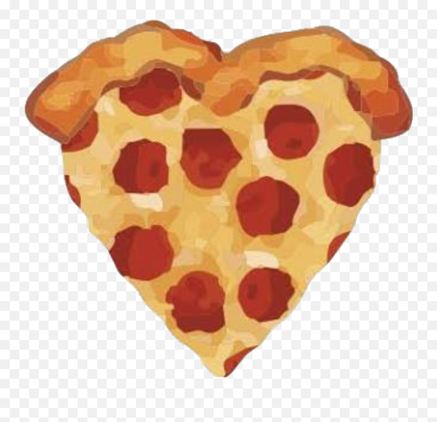 Pizza Png Heart Cute 90rainy Image Transparent - Pizza Heart Pizza Png Heart Emoji,Orange Heart Emoji
