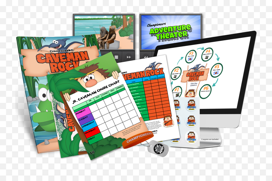 Caveman Rock - Ese Classroom Adventures Unit 1 Emoji,The Emotion Adventure