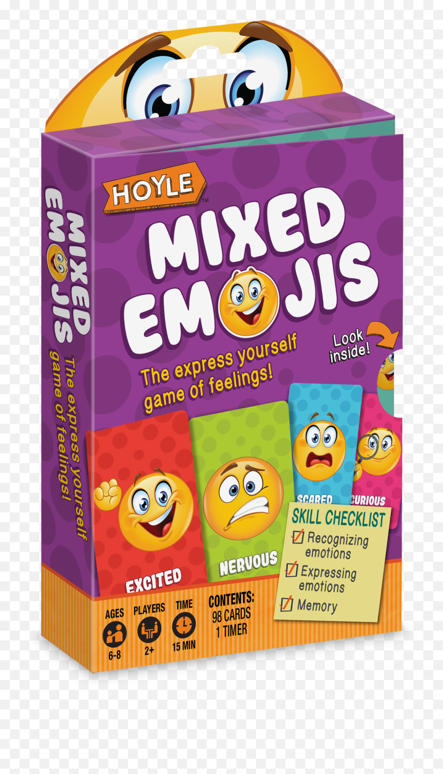 Mixed Emojiu0027s - Hoyle Mixed Emojis Hoyle Emoji Game Card,Name The Emoji Card Game