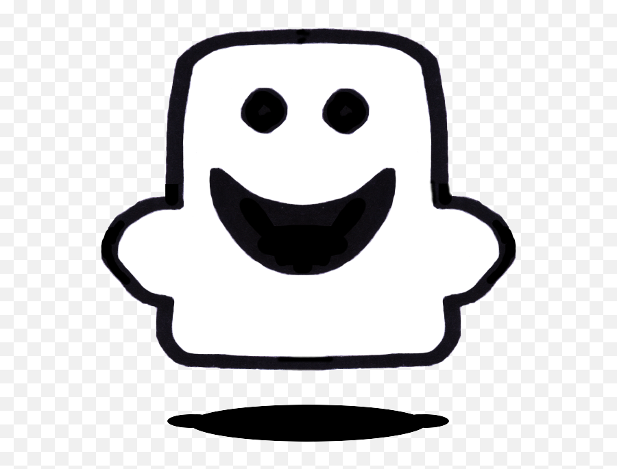The Cheerful Ghost Spright Emoji,Ghost Emoticon One Line