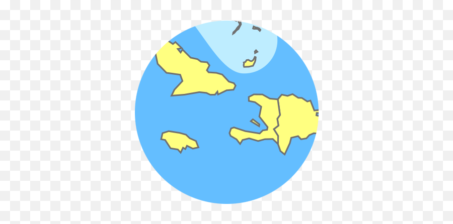 Circular Cutouts From A World Map Emoji,Earth America Emoji